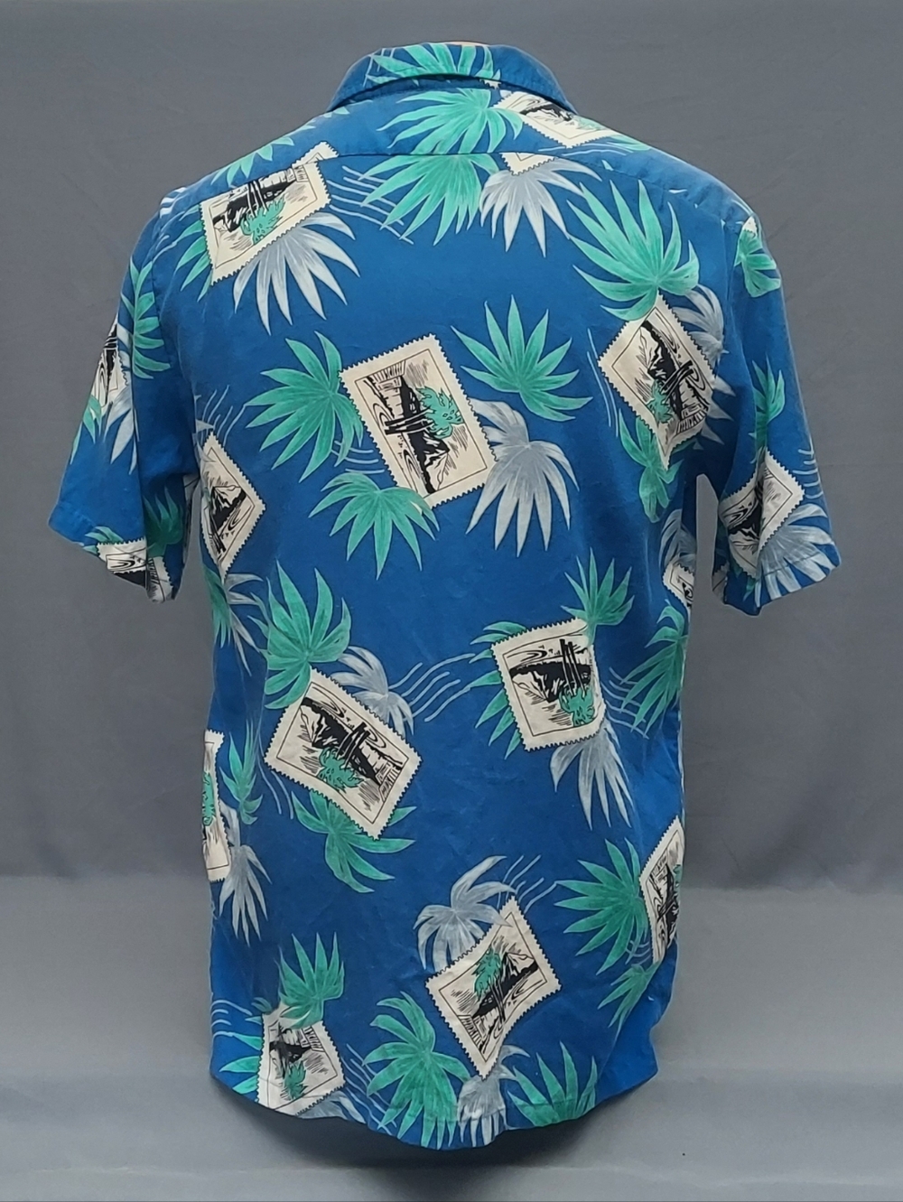Cookie Street Honolulu Men's Size Medium Hawaiian Print Button Down Shirt - Picture 2 of 11